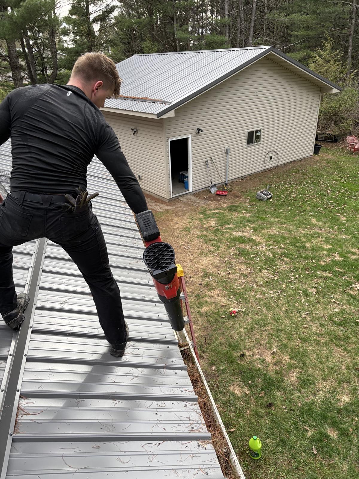 Recent exterior cleaning project in Central Wisconsin