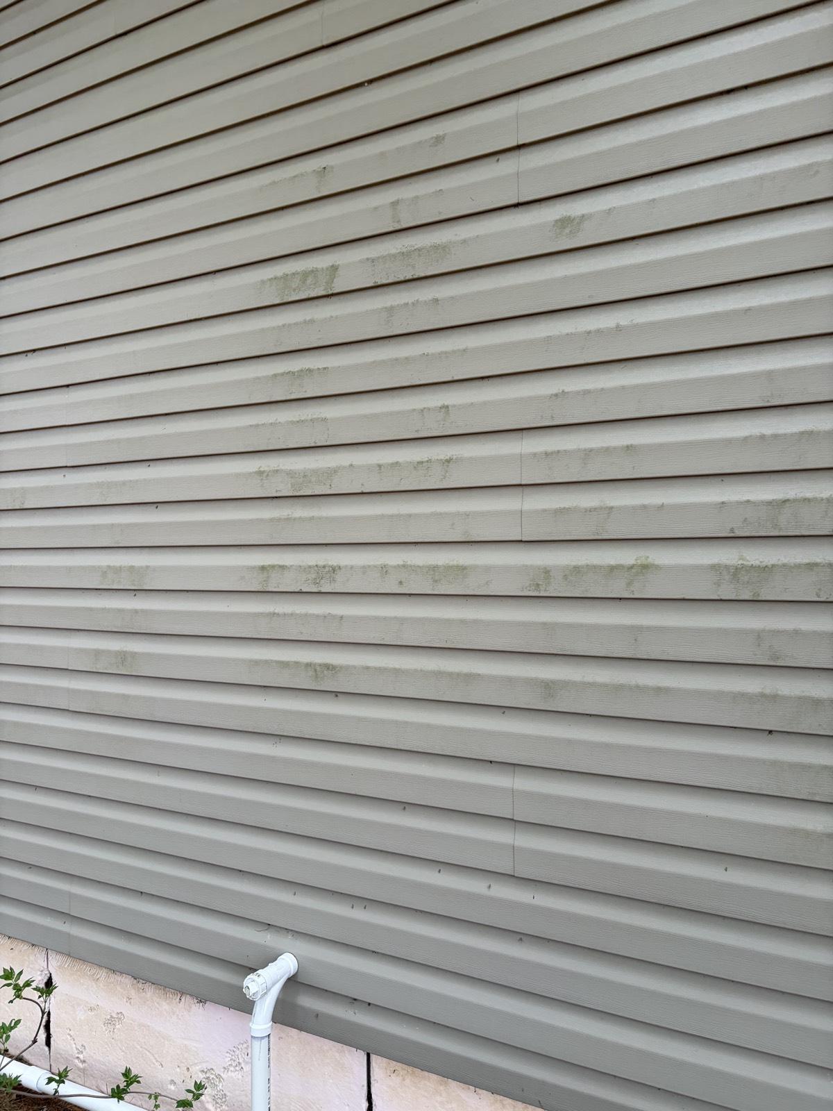 Recent exterior cleaning project in Central Wisconsin