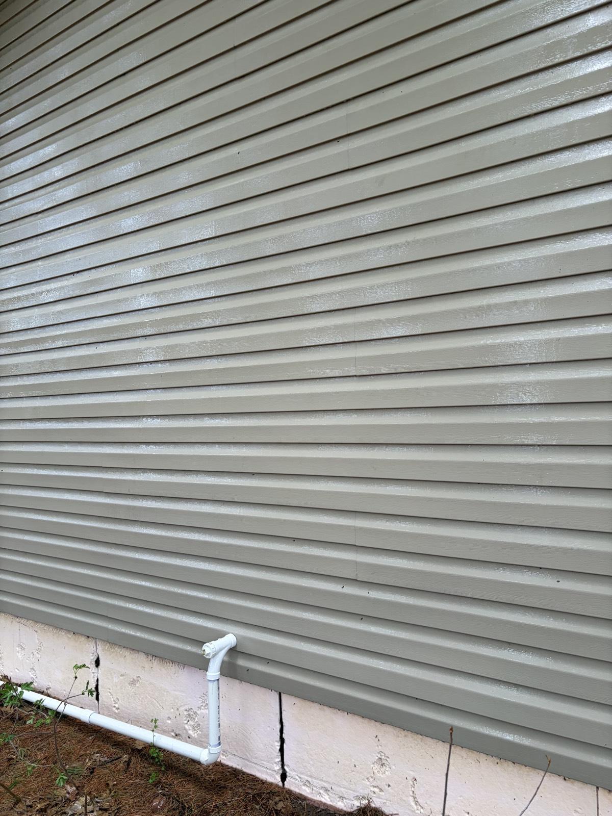 Recent exterior cleaning project in Central Wisconsin