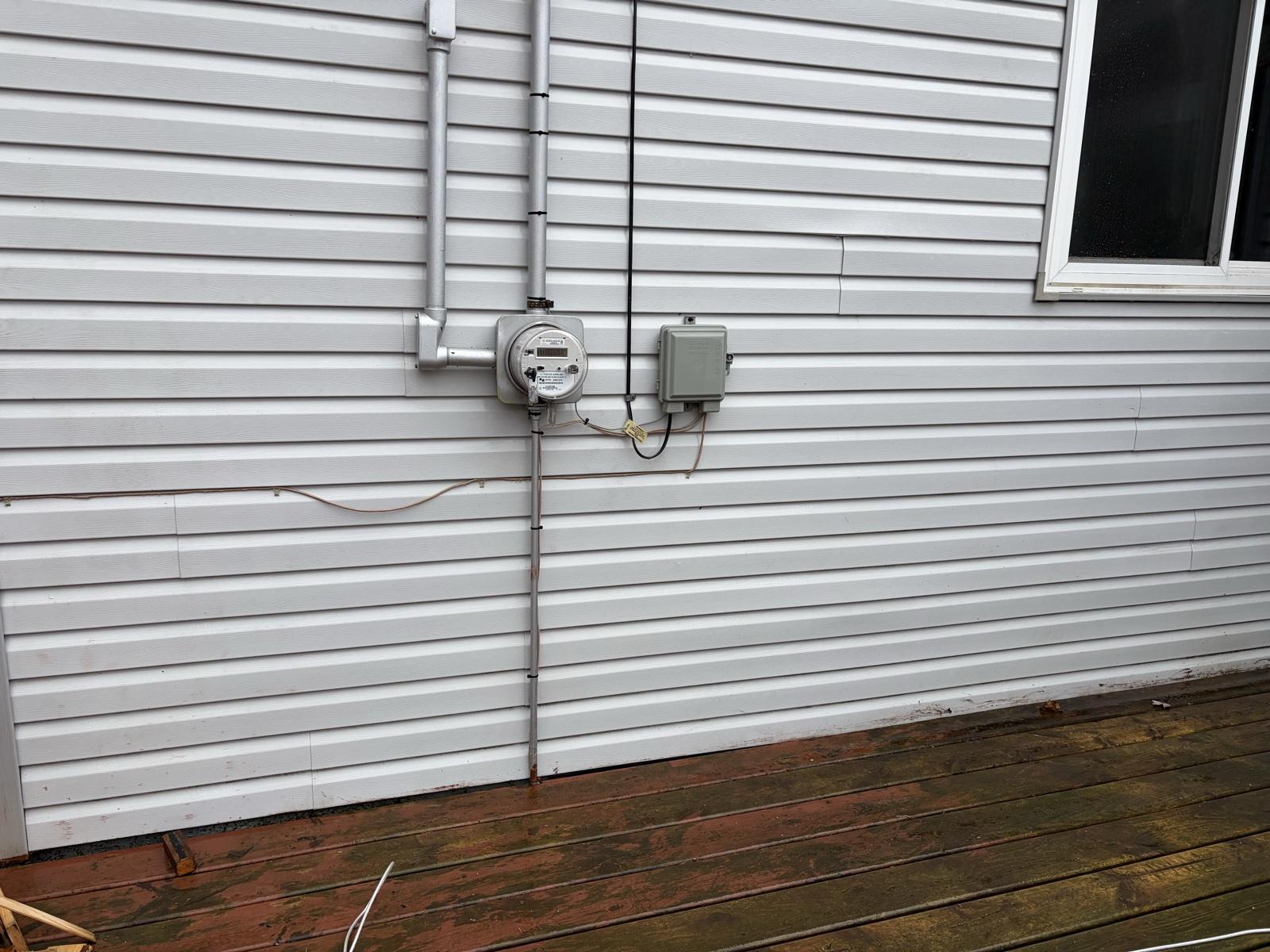 Recent exterior cleaning project